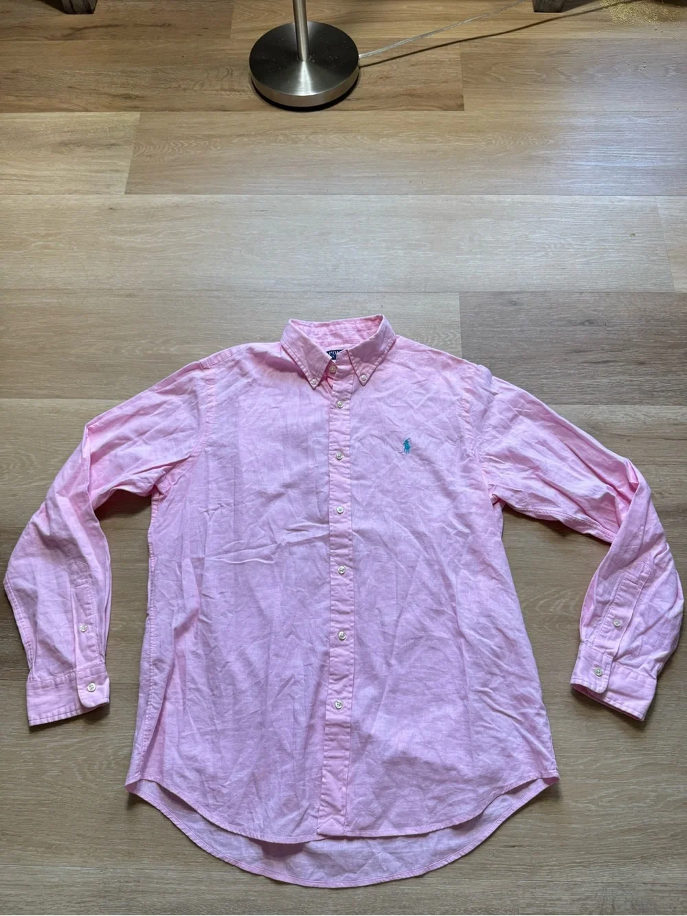 Polo by Ralph Lauren Pink Oxford Button-Down Shirt